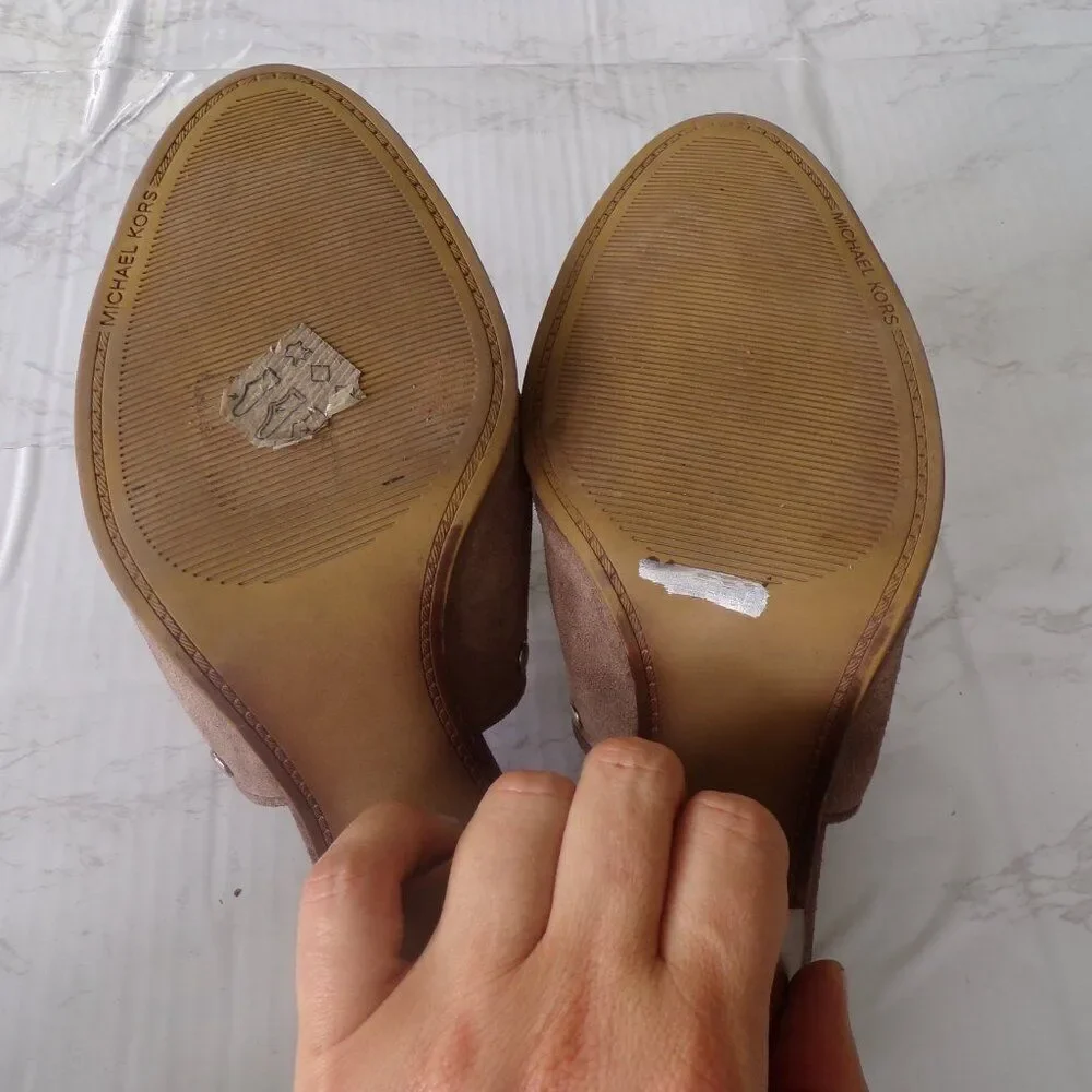 Michael Kors studded suede
